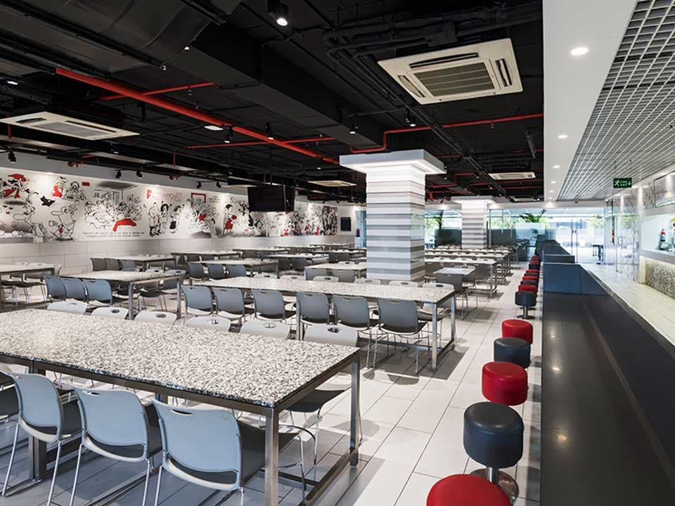 Cafeteria Indoor Seating