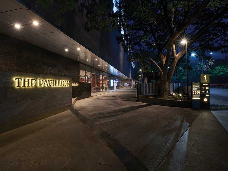 The Pavillion. Shot on location